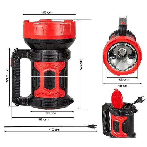 Vayox VA0124 Įkraunamas prožektorius 10W 400lm