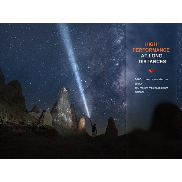 Fenix PD40R V3.0 LED žibintuvėlis