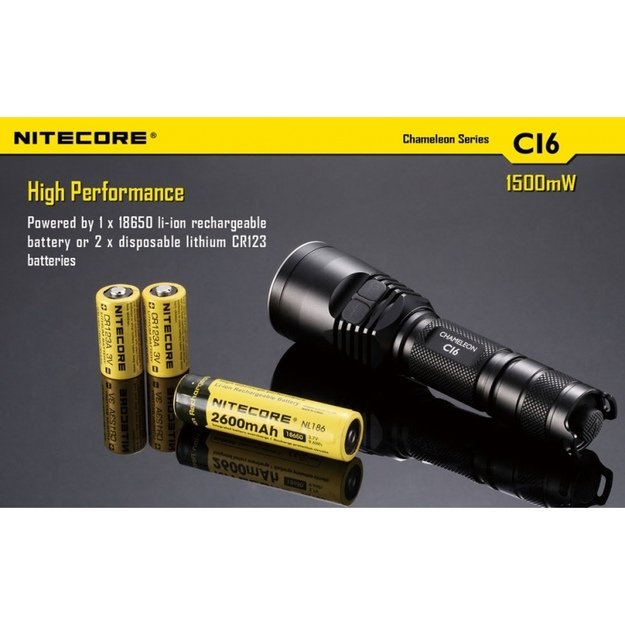 Nitecore CI6 Chameleon žibintuvėlis