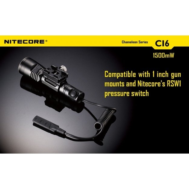 Nitecore CI6 Chameleon žibintuvėlis