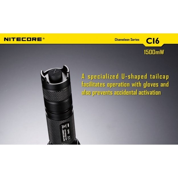 Nitecore CI6 Chameleon žibintuvėlis