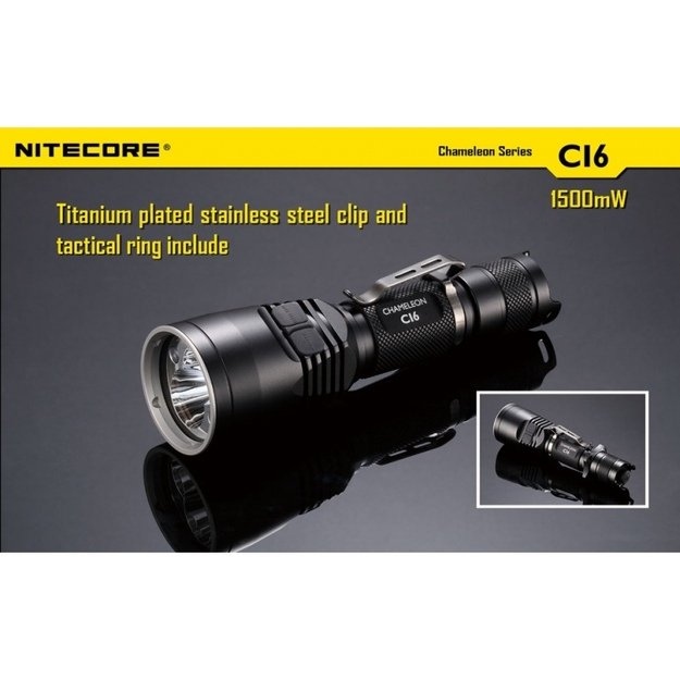 Nitecore CI6 Chameleon žibintuvėlis