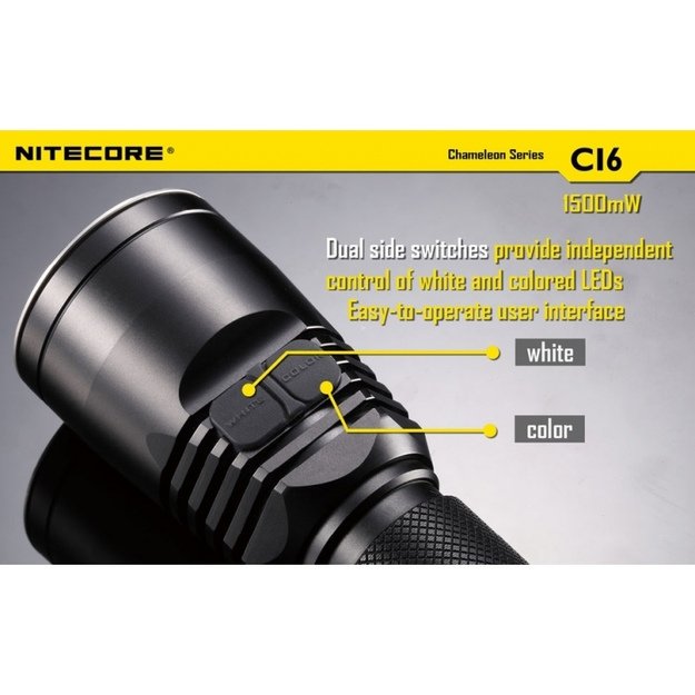 Nitecore CI6 Chameleon žibintuvėlis