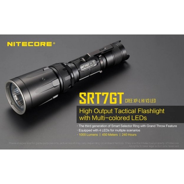 Nitecore SRT7GT žibintuvėlis