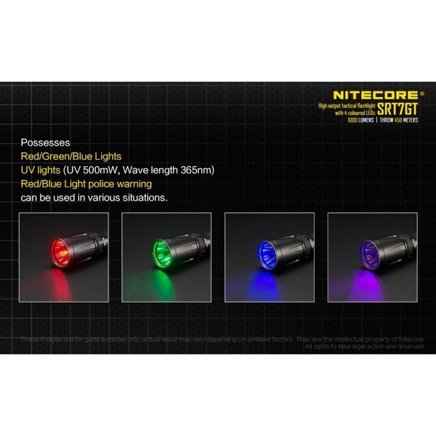 Nitecore SRT7GT žibintuvėlis