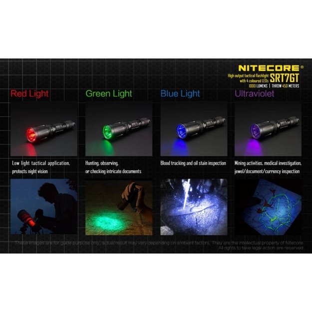 Nitecore SRT7GT žibintuvėlis