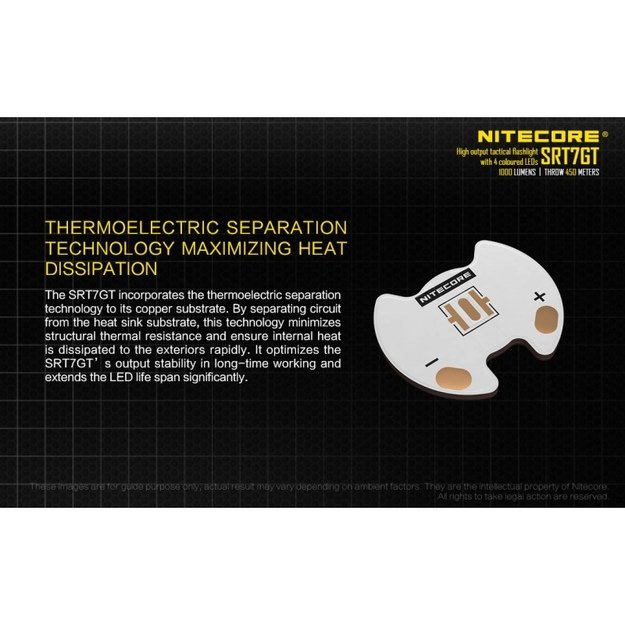 Nitecore SRT7GT žibintuvėlis