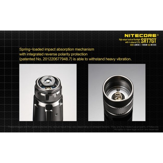 Nitecore SRT7GT žibintuvėlis