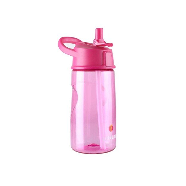 Littlelife Flip Top Water Bottle 550 ml - Pink