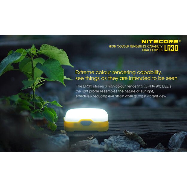 Nitecore LR30 LED lempa