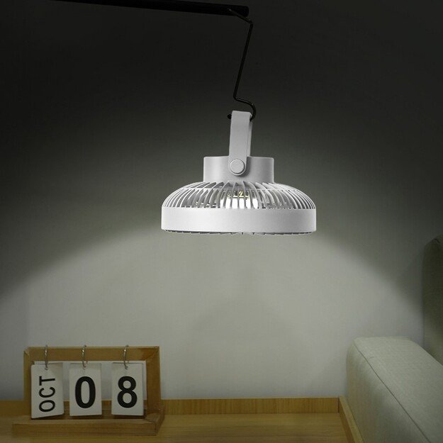 Vayox Настольный перезаряжаемый вентилятор с подсветкой 6xSMD VA0337W Белый