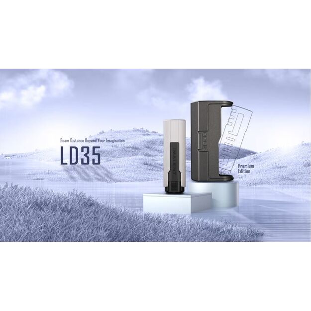 IMALENT LD35 pakraunamas EDC žibintuvėlis 1200lm Luxury Set