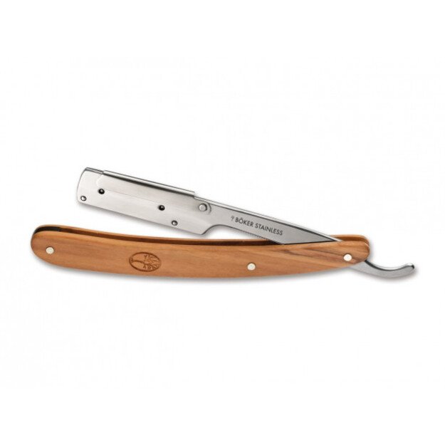 Boker Solingen Barberette skustuvas su apsauga Olive