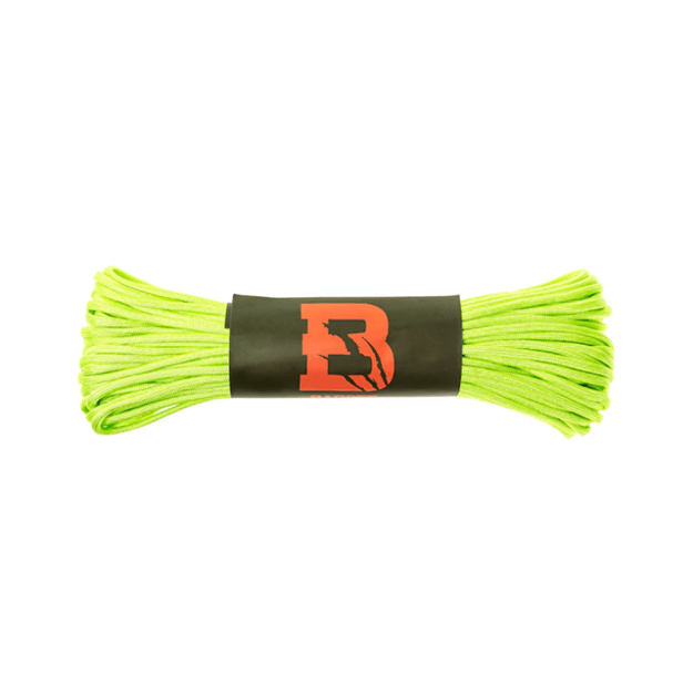 Канат Badger Outdoor Paracord 550, 30 м - Neon Yellow BO-PR30-NY