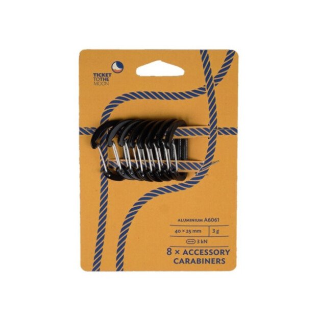 TTTM 3kN karabinų rinkinys (8 vnt.) TMBINER03