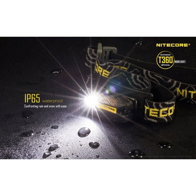 Nitecore T360 galvos žibintuvėlis