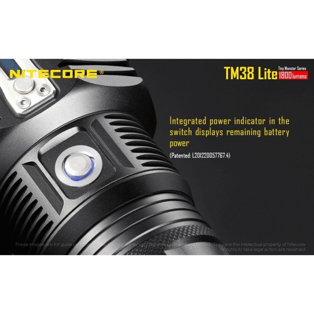 Nitecore TM38 Lite žibintuvėlis