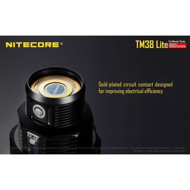 Nitecore TM38 Lite žibintuvėlis