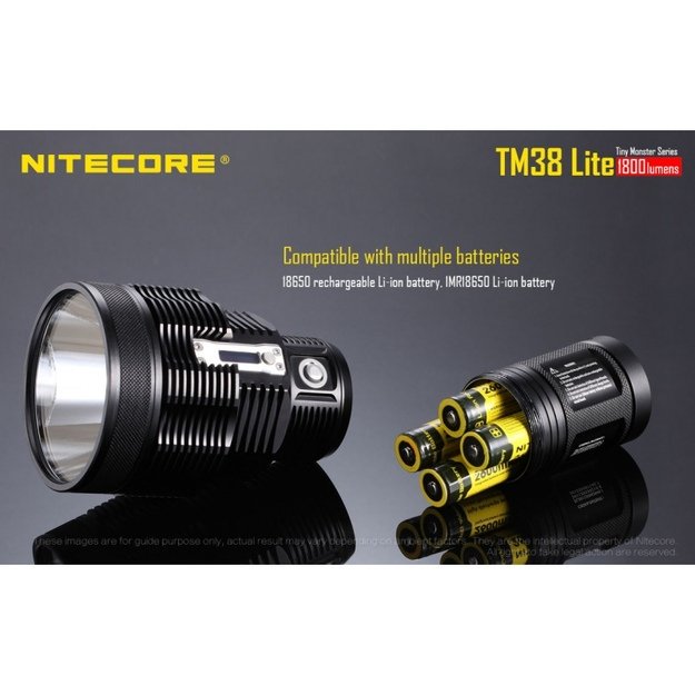 Nitecore TM38 Lite žibintuvėlis