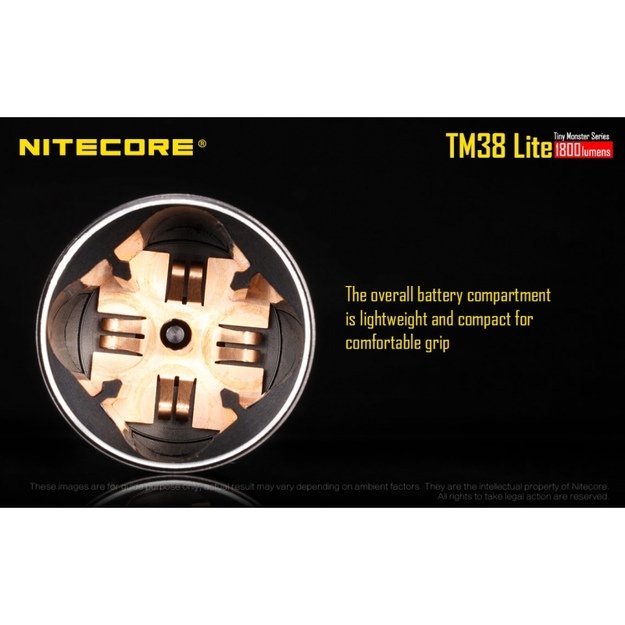 Nitecore TM38 Lite žibintuvėlis