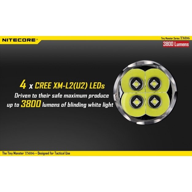 Nitecore TM06 žibintuvėlis