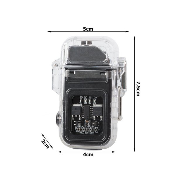 Žiebtuvėlis su LED lempa USB