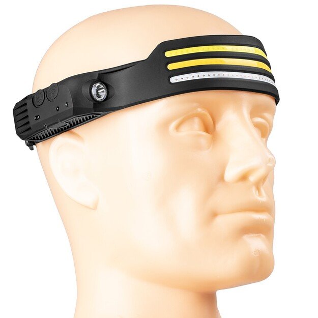 Vayox žibintuvėlis ant galvos 3x COB + XPE LED VA0130