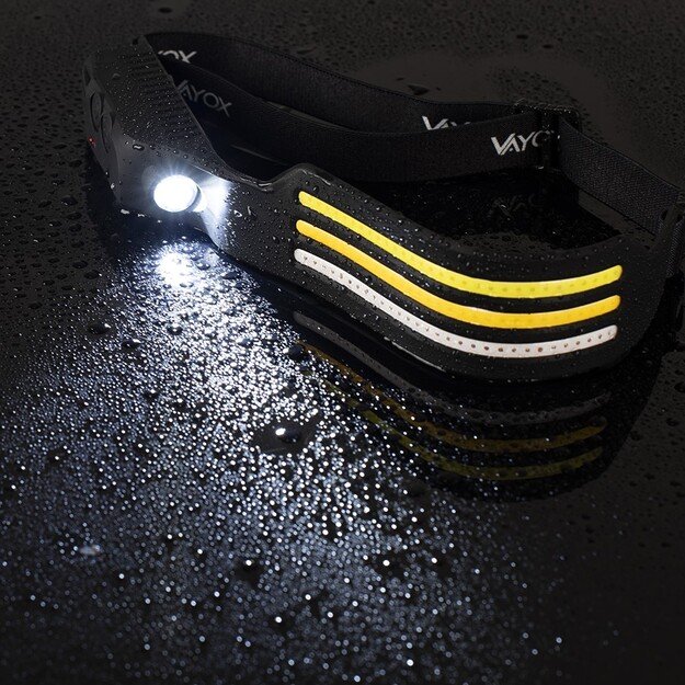 Vayox žibintuvėlis ant galvos 3x COB + XPE LED VA0130