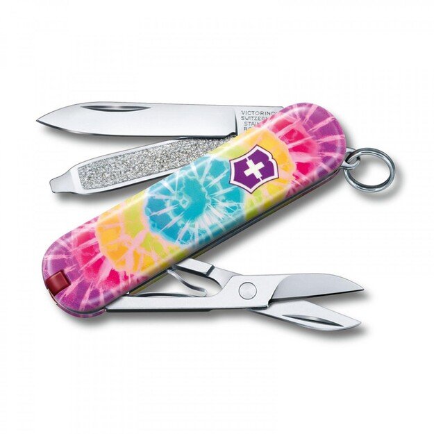 Victorinox Classic kišeninis daugiafunkcinis peiliukas LIMITED EDITION 2021 0.6223.L2103 Classic "Tie Dye"