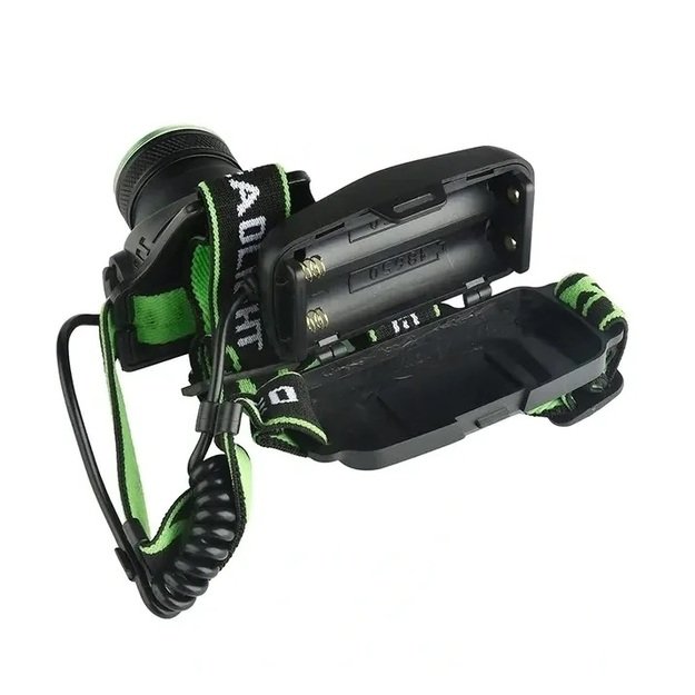 Ultravioletinės ir baltos šviesos žibintuvėlis viename COB LED