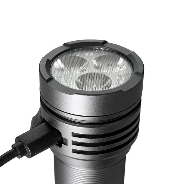 EverActive FL-3300R Luminator įkraunamas LED rankinis žibintuvėlis