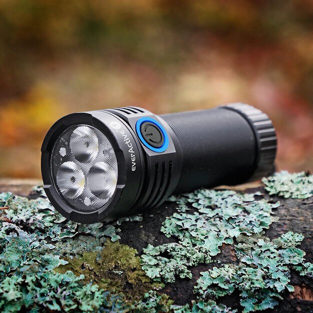 EverActive FL-3300R Luminator įkraunamas LED rankinis žibintuvėlis