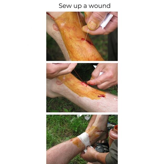 Paracord apyrankė "Cobra" išgyvenimui, Juoda