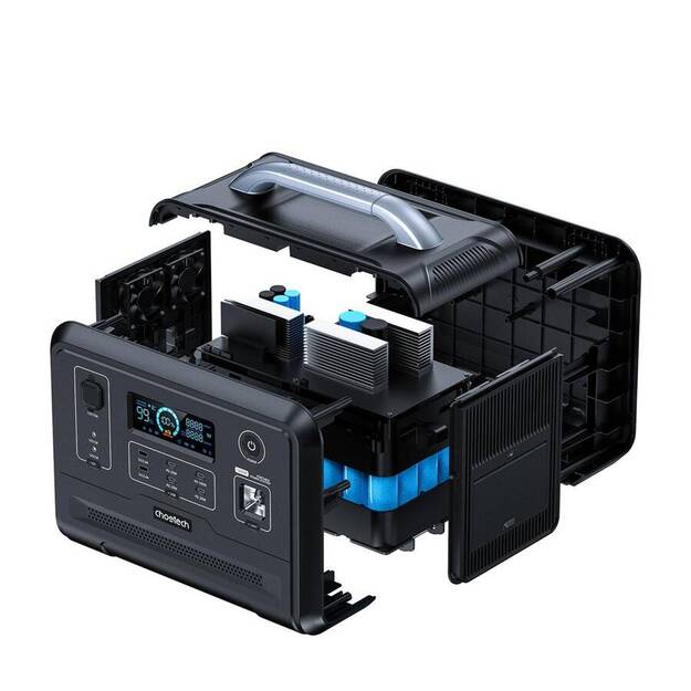 Портативная электростанция Choetech LiFePO4 960Wh 1200W черная (BS005)