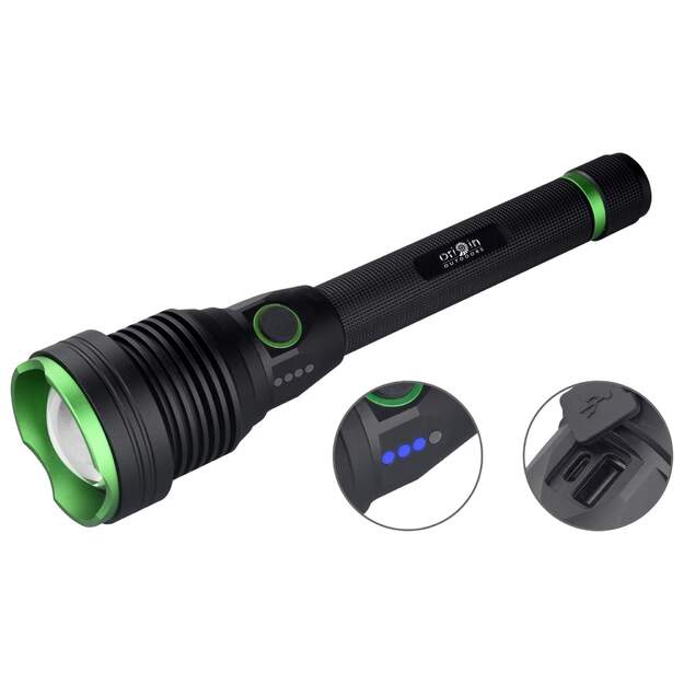 Origin Outdoors LED žibintuvėlis Goliath 6000lm