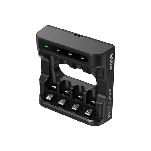 Xtar L4 Smart Li-ion 1.5V NIMH and 1.2V AA/AAA Battery Charger