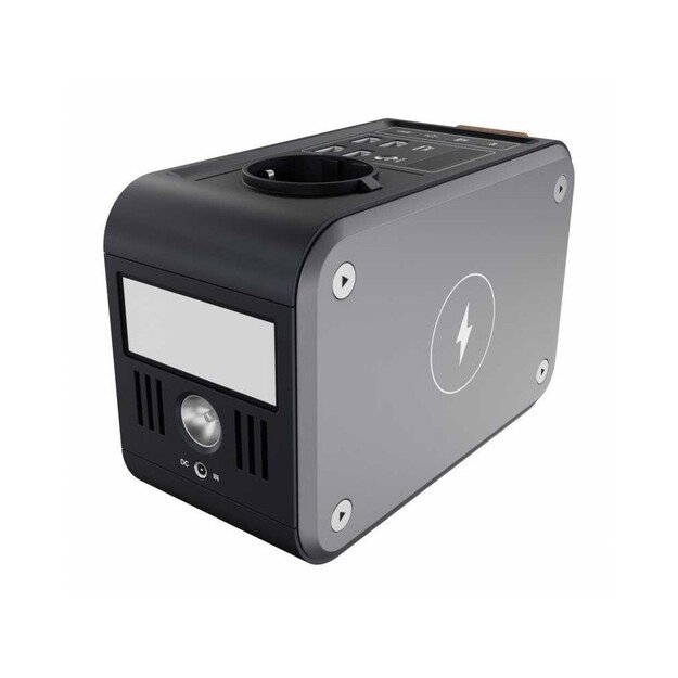 Внешний аккумулятор 24000 мАч, PD18W, AC 120 Вт, USB-C, 4xUSB