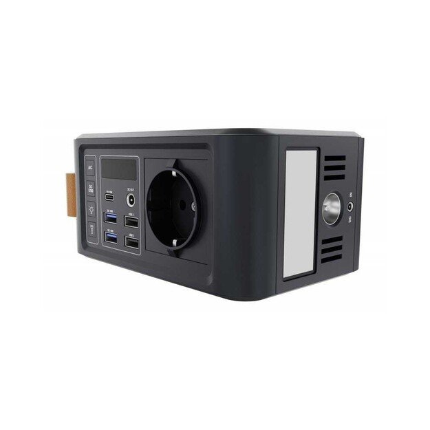 Внешний аккумулятор 24000 мАч, PD18W, AC 120 Вт, USB-C, 4xUSB