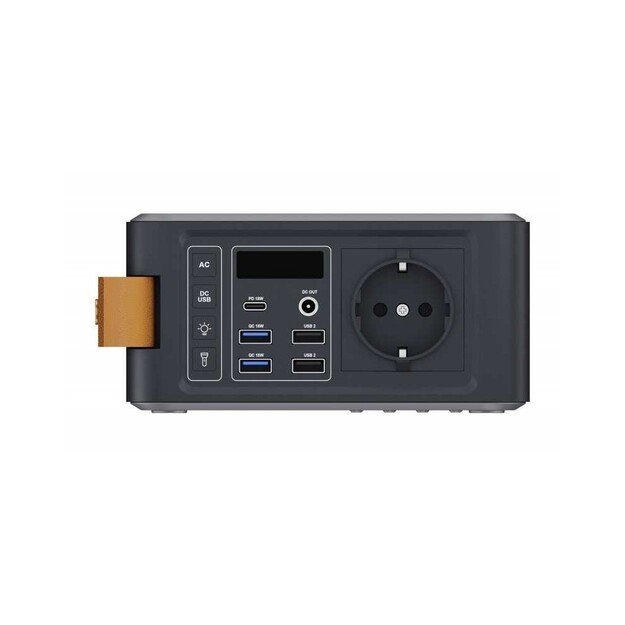 Внешний аккумулятор 24000 мАч, PD18W, AC 120 Вт, USB-C, 4xUSB