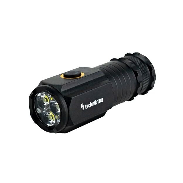 Technik žibintuvėlis TT85 (1x18350 800mAh) 3xP35 LED 850 lm