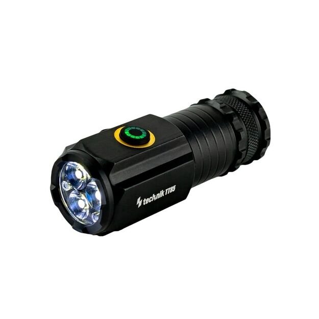 Technik žibintuvėlis TT85 (1x18350 800mAh) 3xP35 LED 850 lm