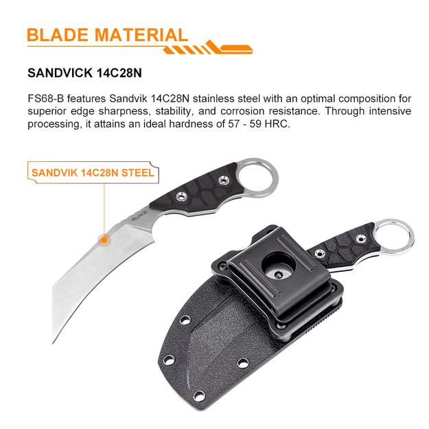 Фиксированный нож Ruike FS68-B