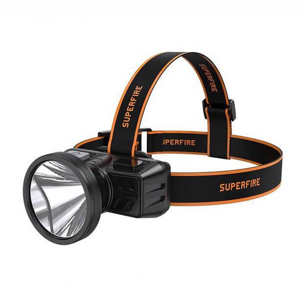 Налобный фонарь Superfire HL51, 160 лм, USB