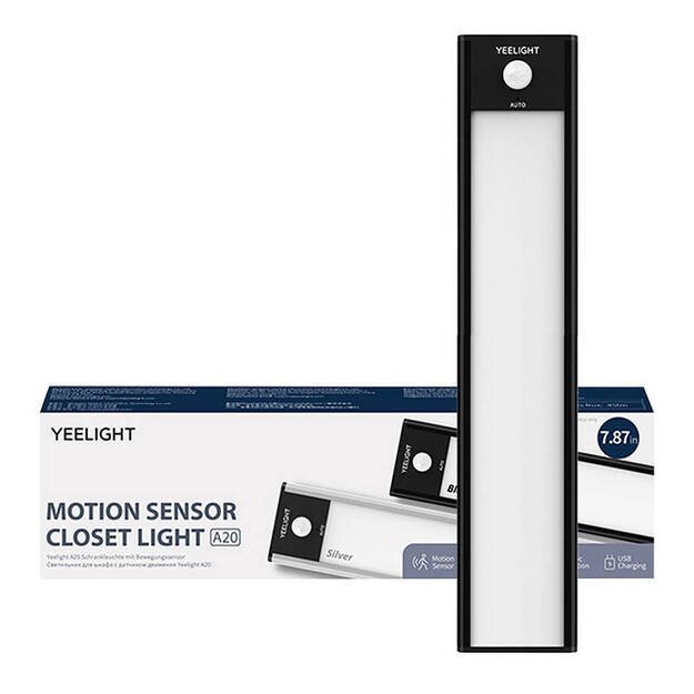 Светильник для шкафа Yeelight черный 20 см 2700K