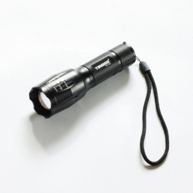 Фонарик перезаряжаемый 10W LED, 3.7V 2000mAh Li-Ion 18650