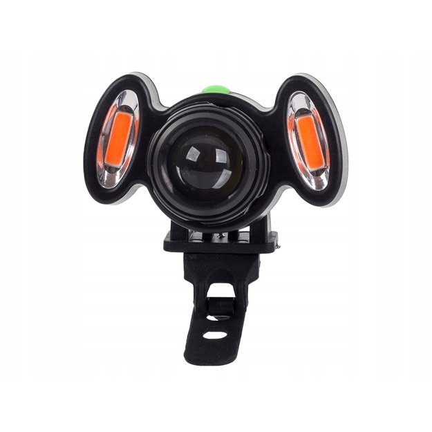 LED dviračio lempa XML T6 2 COB