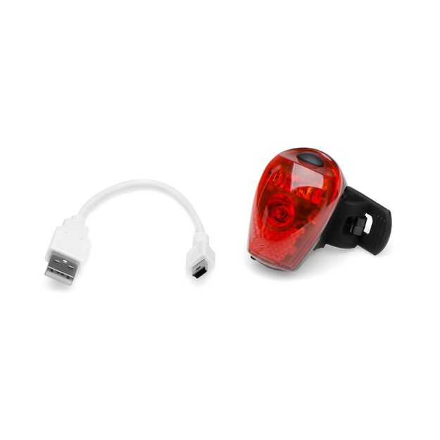 Mactronic įkraunamas 8lm galinis dviračio žibintas