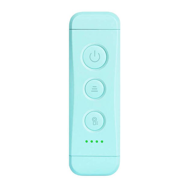 Knygos žibintas Glocusent bookmark USB belaidis 500mAh (mėlynas)