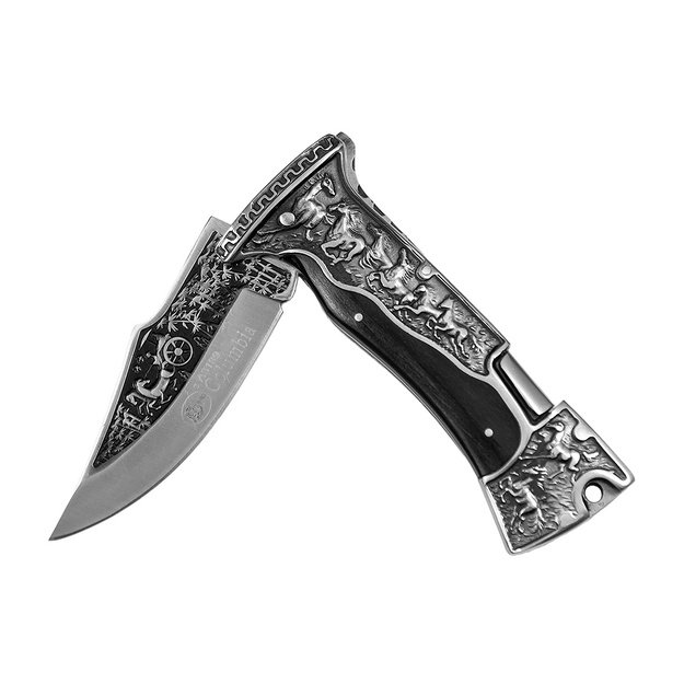 Columbia folding hunting knife N-064B