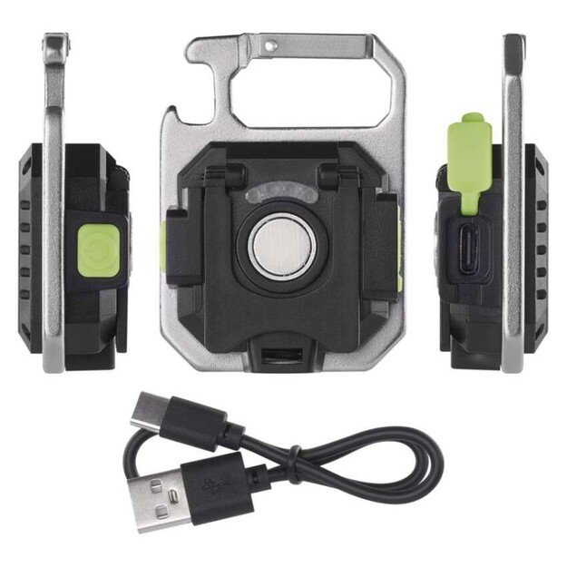 EMOS Įkraunamas mini LED žibintas-pakabutis 750lm P4714